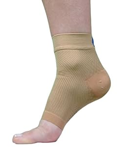 OrthoSleeve FS6 Compression Foot Sleeve, Natural, Medium