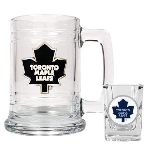 Toronto Maple Leafs Beer Mug And Shot Glass Boilermaker Set