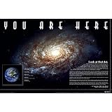 THE GALAXY POSTER YOU ARE HERE IN SPACE NEW ART 24164G
