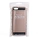 iPhone 6s Plus Case, Anuck Shockproof iPhone 6s Plus Wallet Case [Card Pocket] Anti-Scratch Protective Shell Rubber Bumper Case with Slide Card Holder Slot for Apple iPhone 6 Plus 6s Plus - Gold