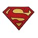 XXL- Superman 20,2 cm * 15,2 cm AUFN�HER APPLIKATION B�GELBILD Superheld Comic Clark Kent Patch Man Super M�nner Science Fiction Flicken Figur Lois Logo Emblem Zeichen