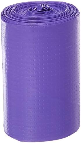 Kat City Litter Waste Refill Bags Purple 8 Rolls, 120 Bags