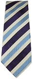 Men's Donald J. Trump Neck Tie Light Blue, Purple & White