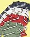 Apparel : Greendog Little Boy Long Sleeve Stripe Pique Polo