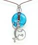 Earth Reflections Diamond Cut Pendant Necklace - Lizard