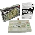 Mohs Mineral Hardness Scale Set, with (9) Specimens, Magnifier and Accessories.