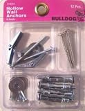 HOLLOW WALL ANCHORS W/HOOKS