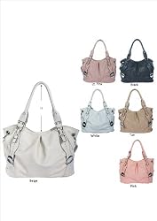 Designer Inspired Stacy Tote/Handbag - Colors Available