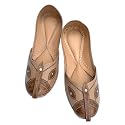 Indian Punjabi Jutti Or Shoes Designer Look For women ,US 10 / AUS 8.5 / UK 7.5 / Europe 42 (Free Shipping, No Minimum Purchase)