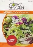 Amazon / Hirts: Seed; Mesclun: Cooks Garden Tangy Mix Mesclun Seeds - 2 grams