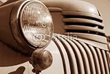 IMAGE OF Wallmonkeys Peel and Stick Wall Decals - Vintage Vehicle - 18