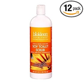 Biokleen Soy Blends Soy Toilet Scrub, 32-Ounce Bottles (Case of 12)