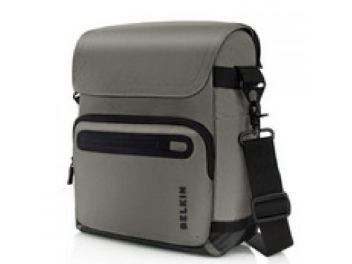 Belkin Messenger Vertikal Dash Notebooktasche bis 30 cm (12 Zoll) grau/schwarz Preisvergleich