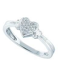 0.08CTW DIAMOND MICRO PAVE RING