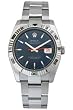 Rolex Datejust Blue Index Dial Turn-o-Graph Bezel Oyster Bracelet Mens Watch 116264BLSO