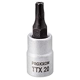 プロクソン(PROXXON) トルクスビットソケット 1/4" TTX20 No.83758
