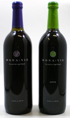 1 Case Monavie (2 bottles Pulse 2 bottles Active)