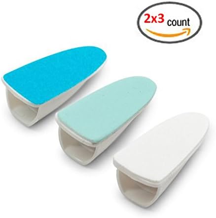 Nail Care Refill Kit (File, Buff, Shine), 2x3 Count, For Pedi Perfect Electronic Nail Care Device, and Velvet Smooth Electronic Nail Care Systems Refills. (2 set)