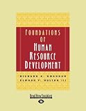 Foundations of Human Resource Development