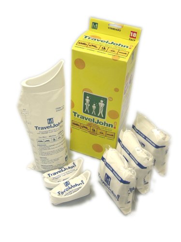 TravelJohn-Disposable Urinal (6 pack)
