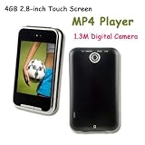 IRC 4GB MP3 Multi Media Player with Touch Screen and Digital Camera