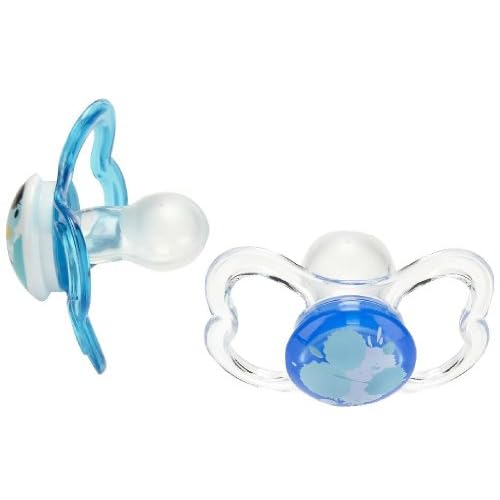 MAM Air Printed Silicone Pacifier Blue 6+ Months