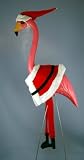 Outdoor Living : SantaMingo - Complete Santa Claus Flamingo Kit - Unique Outdoor Xmas(Christmas) Decoration - 1 Piece