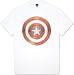Search : Captain America - Dot Shield Specialty Products T-Shirt, XL - White