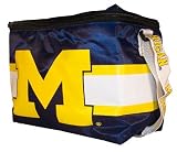 Michigan Wolverines NCAA College Square Insulated Lunch Bag Box