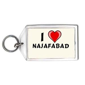 I Love Najafabad Keychain