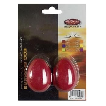 Set A Shopping Price Drop Alert For Stagg Egg Shakers (2 piece set) - Red
