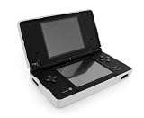 Tuff-Grip slim-line leather case cover for Nintendo DSi NDSi - White