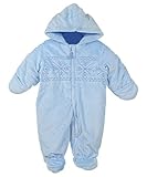 London Fog Boys "Qanuk" 1-Piece Plush Snowsuit (Sizes 0M - 9M)