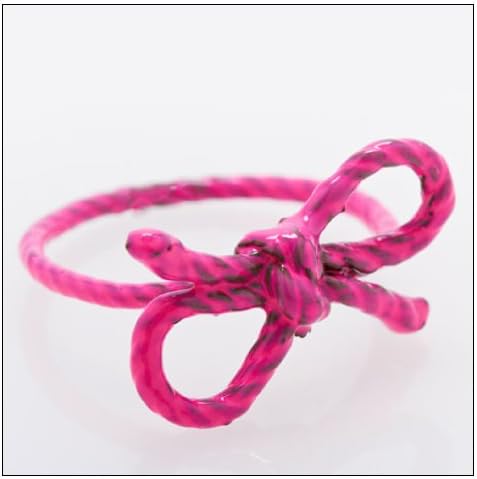 Forget Me Not Ring by Kiel Mead Designs, color = Pink; size = 6