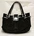 Kooba Natasha Chocolate Suede Bag Purse Handbag Image