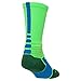 Nike Hyper Elite Socks Green Strike Soar Large