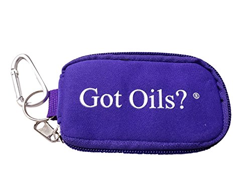 Got Oils?® Key-chain Essential Oil Sample Case (Purple)