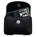 Horizontal Leather Case with Belt Clip/Loop for the Cowon iAudio X5L