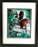 (13x16) Framed Boston Celtics Kevin Garnett Collage Sports Poster Print