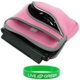 Acer Aspire One AOD150-1920 10.1-Inch Netbook Neoprene Sleeve Case - Tri-Pocket - Pink