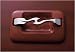 Automotive : All Sales MFG Billet Aluminum Custom Replacement Door HandlesTribalGMCYukon2007 to 2009Brushed Chrome, One Pair, Handles Only