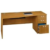 72 Credenza with Right Pedestal