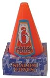 Produkt-Bild: Sport-Otto 6x Slalom H&uuml;tchen Pylonen 23cm