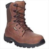 Men's Rocky 8 inch ProLight Steel Toe Waterproof Work Boots Gaucho Brown