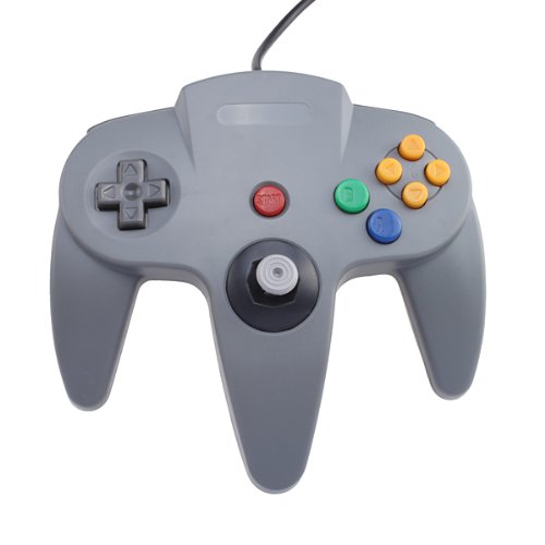 New Gray Controller Game System for Nintendo 64 N64