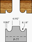 LRH P-77 Pair of Insert Plugs for Magic Molder