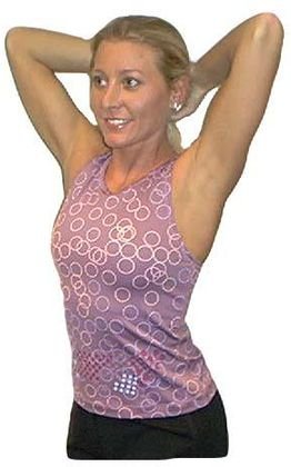 Childrens Toyshop  Sporting Goods : Danskin Cosmic Dots Racer Tank