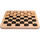 Wood Checkers Set