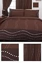Monaco Chocolate Super King Duvet Cover Set