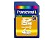 Transcend - Flash memory card - 4 GB - Class 6 - SDHC